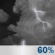 Thursday Night: Chance Showers And Thunderstorms then Showers And Thunderstorms Likely