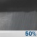 Overnight: A chance of rain showers. Mostly cloudy. Low around 54, with temperatures rising to around 57 overnight. South wind around 15 mph, with gusts as high as 30 mph. Chance of precipitation is 50%. Overnight: Chance Rain Showers