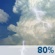 Monday: Showers And Thunderstorms
